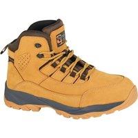 Grafters Men's Nubuck Hiking Boots in Pale Orange | Size: 10
