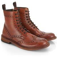 CATESBY ENGLAND Men's Lingfield Goodyear Welted Leather Boots in Brown | Size: 12
