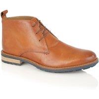 Silver Street London Men's Ludgate Leather Boots in Tan | Size: 7