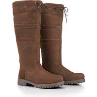 CATESBY ENGLAND Women's Burghley Leather Tall Country Boots in Brown | Size: 6