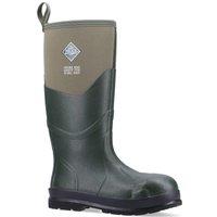 Muck Boots Chore Max S5 Safety Wellington in Green | Size: 9