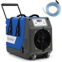 Costway 85L Commercial Dehumidifier Industrial Dehumidifier with Pump Drain Hose in Blue