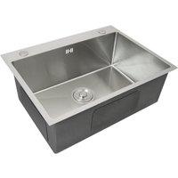 Monstershop KuKoo Single Stainless Steel Sink in Silver