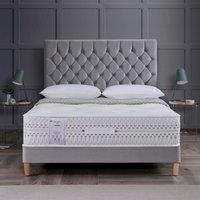 Rest Relax Jasper Ortho Memory Coil Tufted Mattress in White | Size: Single