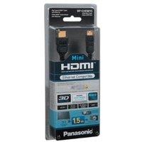 Panasonic RP-CHEM15E-K 1.5m Mini HDMI Cable in Black