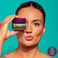 Vegan Tan Bubble Gel Bronzer 100ml in Purple