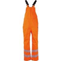 Pegdev Men's Unlined Waterproof Dungaree Hi-Vis Orange FR Arc Flash | Size: 4XL