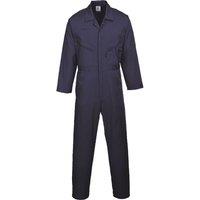 Portwest Men's Liverpool-zip Workwear Coverall in Navy | Size: Medium