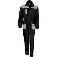 Result Men's Work-Guard Lite Coverall in Black | Size: Medium