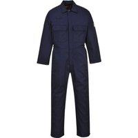 Portwest Men's Bizweld Flame Retardant Coverall Workwear in Navy | Size: 3XL