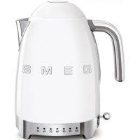 Smeg KLF04 50s Retro Kettle with Temperature Selector 1.7 Litre in White
