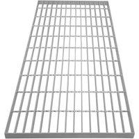 Monstershop Galvanised Grating - 1000mm x 500mm in Silver