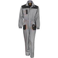 Result Work-Guard Lite Workwear Coverall (Breathable & Windproof) in Dark Grey | Size: XS