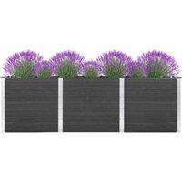 Berkfield Home Garden Raised Bed 300x100x91 cm WPC Grey | Size: 300 x 100 x 91 cm