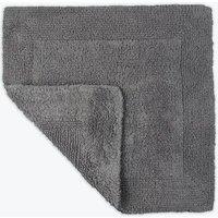 Allure Bath Fashions Elegance Reversible Heavyweight Shower Mat in Charcoal