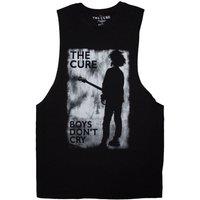 Cure Boys Dont Cry Vest Top in Black | Size: 2XL