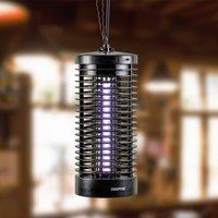 Geepas Bug Zapper 6W Electric Mosquito Zapper, Insect killer, UV Light Fly Killer in White