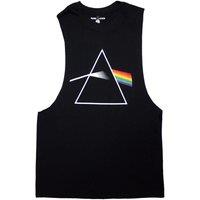 Pink Floyd Dark Side Of The Moon Album Vest Top in Black | Size: 2XL