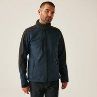 Regatta Men's Hydroforce Hooded Softshell Jacket in Navy | Size: 3XL