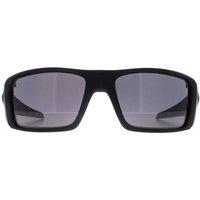 Oakley Men's Wrap Steel Prizm Black Heliostat in Grey