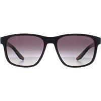 Prada Sport Men's Rectangle Black Grey Gradient PS06YS