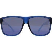 Prive Revaux Men's Rectangle Blue Blue Mirror Rover