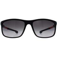 Carrera Men's Rectangle Matte Black Dark Grey Gradient 4013/S