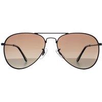 Prive Revaux Men's Aviator Caviar Black Beige Commando Mini