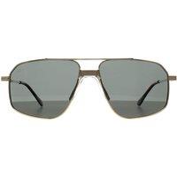 Prive Revaux Men's Aviator Champagne Gold Green Rico
