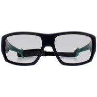 Cairn Men's Sport Matte Midnight Vivid Green Polarized Hydrophobic Skim in Blue