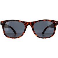SMARTY Men's Rectangle Satin Dark Tortoise Brown Grey SB2309