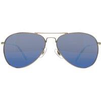Prive Revaux Men's Aviator Palladium Blue Gradient Commando Mini in Silver