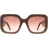 Marc Jacobs Women's Square Beige Gray Brown Gradient MARC 647/S