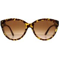 Michael Kors Women's Cat Eye Dark Tortoise on Clear Brown Gradient MK2158