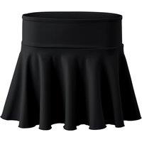 MODISHION Women's Pleated High Waisted Tennis Skort with Pocket in Black | Size: Small