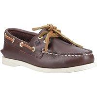 Sperry Women's Authentic 2 Eye Boat Shoe in Brown | Size: 3.5