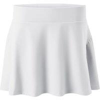MODISHION Women's High Waisted Pleated Tennis Skort with Pockets in White | Size: Large