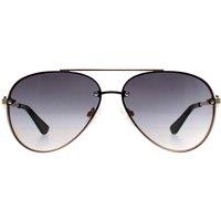 Guess Women's Aviator Gold Grey Gradient GF6107