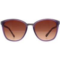 Radley Women's Cat Eye Purple Brown Ottoline
