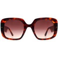 Ted Baker Women's Square Tortoise Brown Gradient TB1730 Catrina