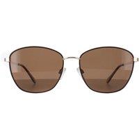 SMARTY Women's Square Gold Brown SB1306