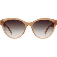 Lacoste Women's Cat Eye Nude Grey Gradient L983S in Beige