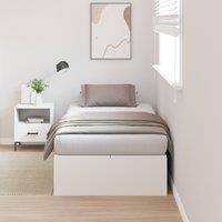 Berkfield Home Storage Bed Frame White 80x200 cm