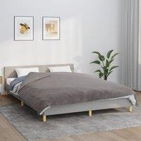 Berkfield Home Weighted Blanket with Cover Grey 200x225 cm 13 kg Fabric