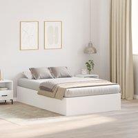 Berkfield Home Storage Bed Frame White 120x200 cm