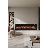 Living and Home 60 Inch Electrical Fireplace with RemoteUltra Quiet in Black