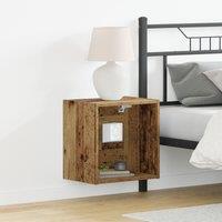 Berkfield Home Floating Shelf Old Wood 40x28, 5x40 cm Engineered Wood in Brown