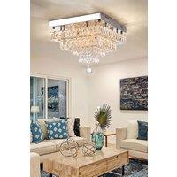 40W LED Double-Layer Ceiling Light with Remote Control
