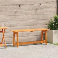 Berkfield Home Outdoor Bench Acacia 119x35x47 cm Solid Wood Pine in Brown | Size: 119 x 35 x 47 cm