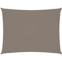 Sunshade Sail Oxford Fabric Rectangular 4x6 m Taupe